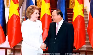 Chủ tịch Hội đồng Liên bang Nga đề cao quan hệ với Việt Nam