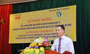 Phát động cuộc thi ảnh về biến đổi khí hậu