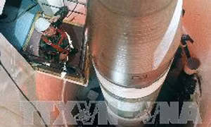 Quân đội Mỹ thử thành công tên lửa đạn đạo liên lục địa Minuteman III 