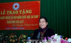Phó Chủ tịch Thường trực Quốc hội Tòng Thị Phóng thăm, chúc Tết tại tỉnh Bắc Giang 
