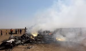 Quân nổi dậy Syria bắn hạ máy bay trực thăng quân đội 