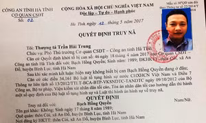 Truy nã toàn quốc đối tượng cầm đầu vụ kích động gây rối tại Lộc Hà (Hà Tĩnh)