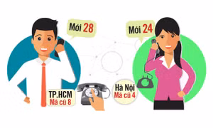 Đổi mã vùng điện thoại cố định 13 tỉnh, thành kể từ ngày 11/2