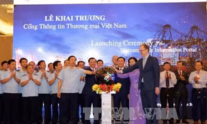 Khai trương Cổng Thông tin thương mại Việt Nam