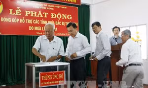 Hỗ trợ đồng bào miền núi phía Bắc khắc phục hậu quả thiên tai