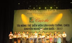Bế mạc Cuộc thi tài năng trẻ sân khấu tuồng, chèo chuyên nghiệp