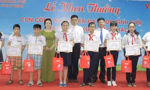 Vedan Việt Nam khen thưởng 700 con em công nhân viên học tập xuất sắc