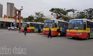 Trên 10.000 lượt xe buýt/ngày phục vụ người dân dịp Tết 