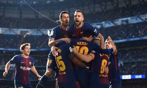 Barca đánh sập Real ngay tại ‘thánh địa’ Bernabeu