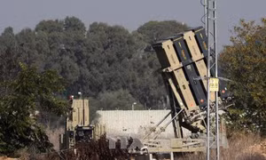 Israel thử thành công hệ thống phòng thủ tên lửa Vòm Sắt trên tàu chiến 