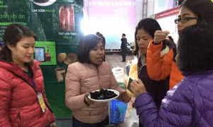 Dân phố háo hức 'săn lùng' đặc sản quê