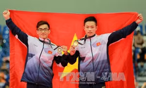 SEA Games 29: Thể dục dụng cụ Việt Nam giành 1 HCV và 1 HCB 