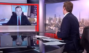 ‘Nháo nhác’ cuộc phỏng vấn về Triều Tiên trên sóng BBC trực tuyến
