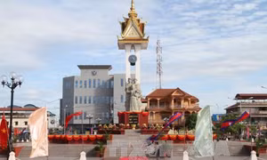 Khánh thành Tượng đài Hữu nghị Việt Nam - Campuchia tại tỉnh Battambang 