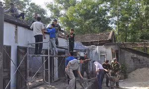 Hà Nội đi đầu trong xây dựng, sửa chữa nhà ở cho người có công 