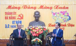 Thủ tướng chúc Tết Đảng bộ, chính quyền và nhân dân Đà Nẵng
