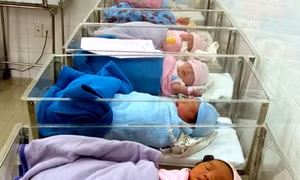 Tỷ lệ sinh con thứ ba ở Hà Nội tăng cao 