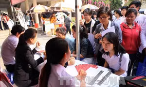 Từ 1/4, thí sinh bắt đầu đăng ký dự thi THPT quốc gia 2018