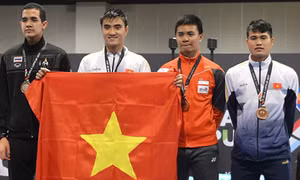 SEA Games 29: Vũ Thành An khẳng định đẳng cấp khu vực của kiếm chém Việt Nam