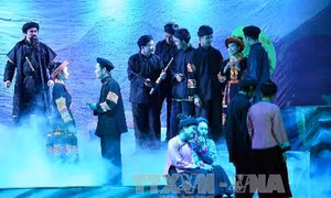 Khai mạc lễ hội Chợ tình Khau Vai - 2017
