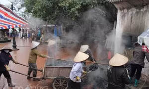 Đốt vàng mã thế nào mới đúng