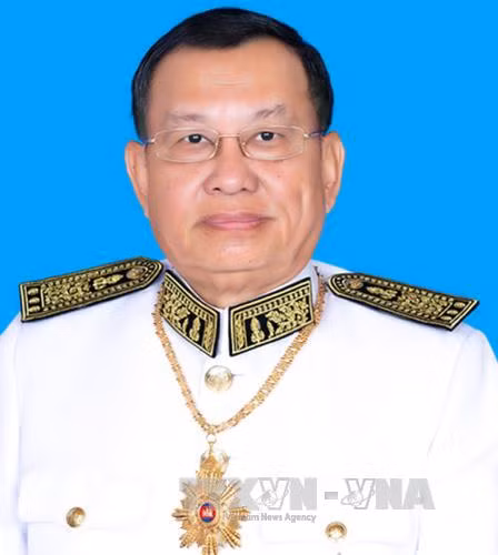 Chủ tịch Thượng viện Campuchia thăm chính thức Việt Nam ảnh 1
