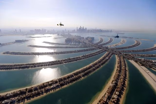 Chiêm ngưỡng Dubai từ trên không ảnh 6