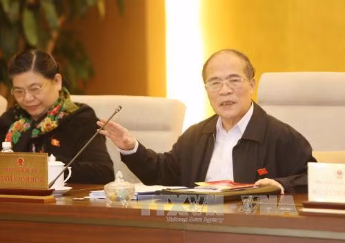 Thông qua Quy chế làm việc của Ủy ban Thường vụ Quốc hội ảnh 1