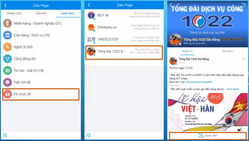  Đà Nẵng sử dụng tra cứu dịch vụ công trên Zalo ảnh 1