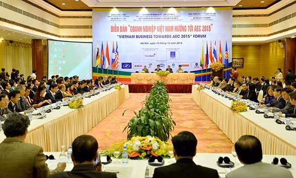 Diễn đàn “Doanh nghiệp Việt Nam hướng tới AEC 2015” ảnh 1