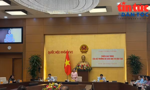Mở phiên giải trình về chính sách, pháp luật về giáo dục và đào tạo