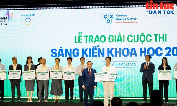 Sáng kiến Khoa học 2026: Vinh danh 15 giải thưởng vì cộng đồng
