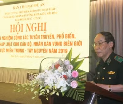 Nâng cao hiệu quả phổ biến pháp luật ở vùng biên giới khu vực miền Trung - Tây Nguyên
