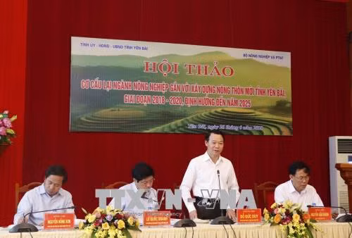 Yên Bái cơ cấu lại ngành nông nghiệp gắn với xây dựng nông thôn mới
