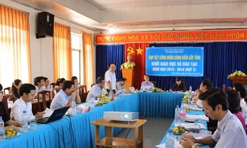 Bình Phước: công nhận 18 sáng kiến cấp tỉnh thuộc lĩnh vực giáo dục và đào tạo đợt 3