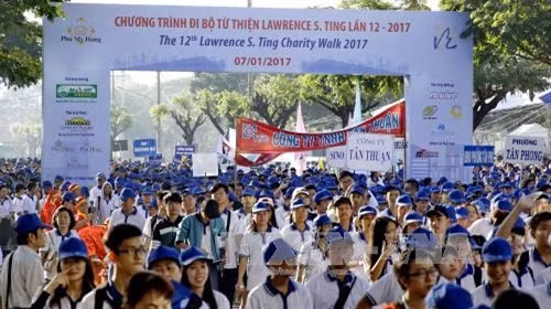 Chương trình đi bộ từ thiện Lawrence S.Ting - 2017