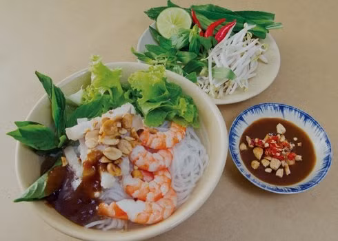 Bún gỏi dà – đậm đà hương vị Hậu Giang