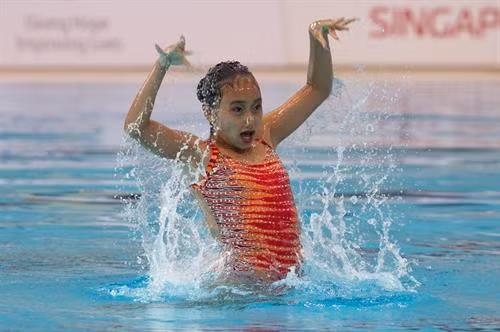 Bơi nghệ thuật Việt Nam giành 4 huy chương tại Singapore