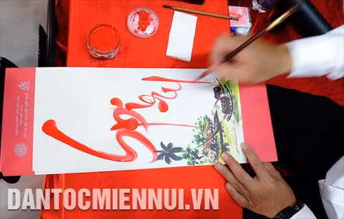 Triển lãm tranh thư pháp "Ơn người khai sáng"