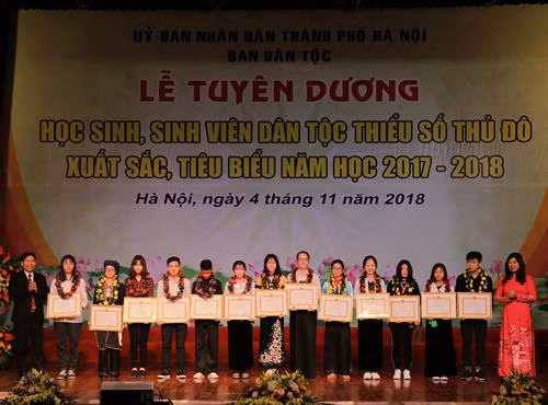 Tuyên dương học sinh, sinh viên dân tộc thiểu số Thủ đô xuất sắc