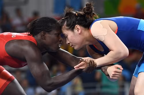 Olympic 2016: Đô vật Nguyễn Thị Lụa thi đấu ở nội dung vật tự do nữ hạng 53kg