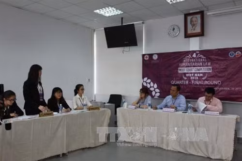 Khai mạc cuộc thi Phiên tòa giả định về Luật Nhân đạo quốc tế