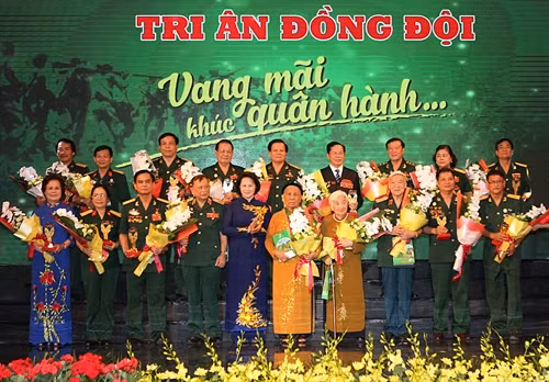 Chương trình giao lưu nghệ thuật “Tri ân đồng đội, vang mãi khúc quân hành”