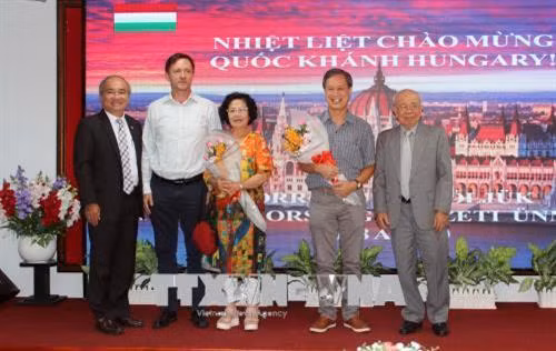 Kỷ niệm Quốc khánh Hungary tại Thành phố Hồ Chí Minh
