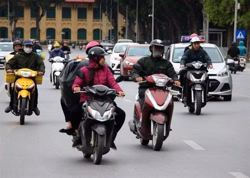 Thời tiết ngày 22/1: Bắc Bộ rét đậm, rét hại về đêm và sáng, Trung Bộ mưa to