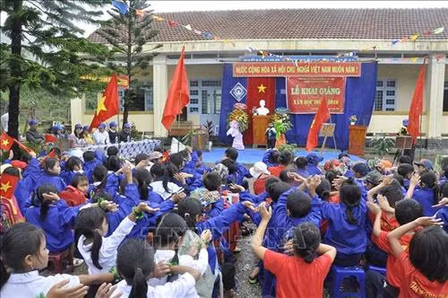 Tu Mơ Rông - địa phương cuối cùng trong cả nước khai giảng năm học mới