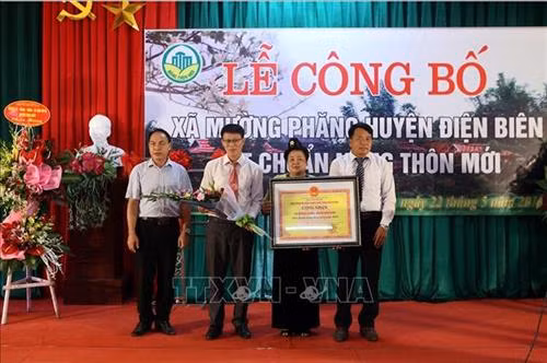 Vùng căn cứ địa cách mạng Mường Phăng về đích nông thôn mới