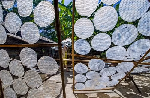 Làng nghề bánh tráng Lựu Bảo