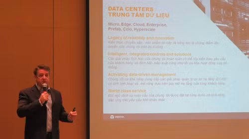 Thương hiệu mới Vertiv kế thừa nền tảng của Emerson Network Power