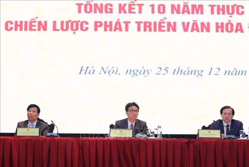 Phó Thủ tướng Vũ Đức Đam: Đẩy mạnh công nghiệp văn hóa, quan tâm nhiều hơn đến phát triển văn hóa
